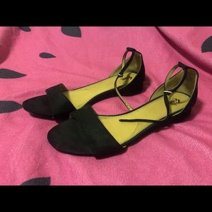 Black dressy sandals